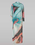 Lava Printed Mesh Dress
