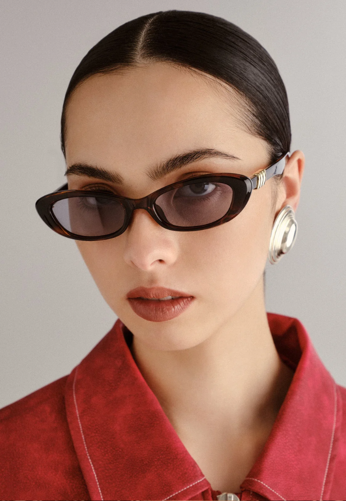 Le Specs - The Whisperer Sunglasses - Dark Tort -