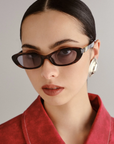 Le Specs - The Whisperer Sunglasses - Dark Tort -