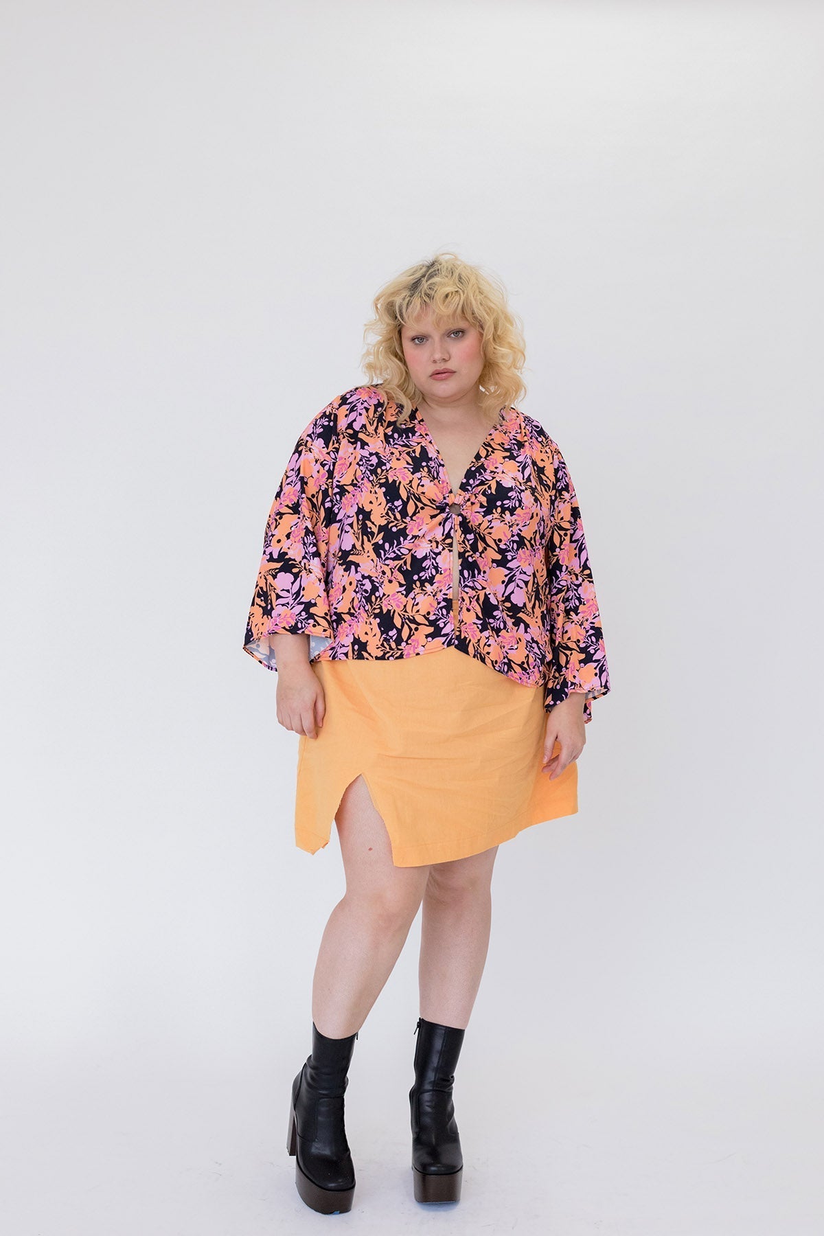 WRAY - Libra Top - Night Garden -