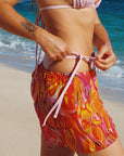 Lisa Says Gah - Mel Short - Lava Pink -