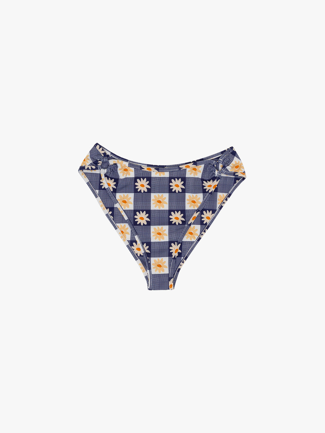 Lisa Says Gah - Banks Bottom - Navy Daisy Gingham -