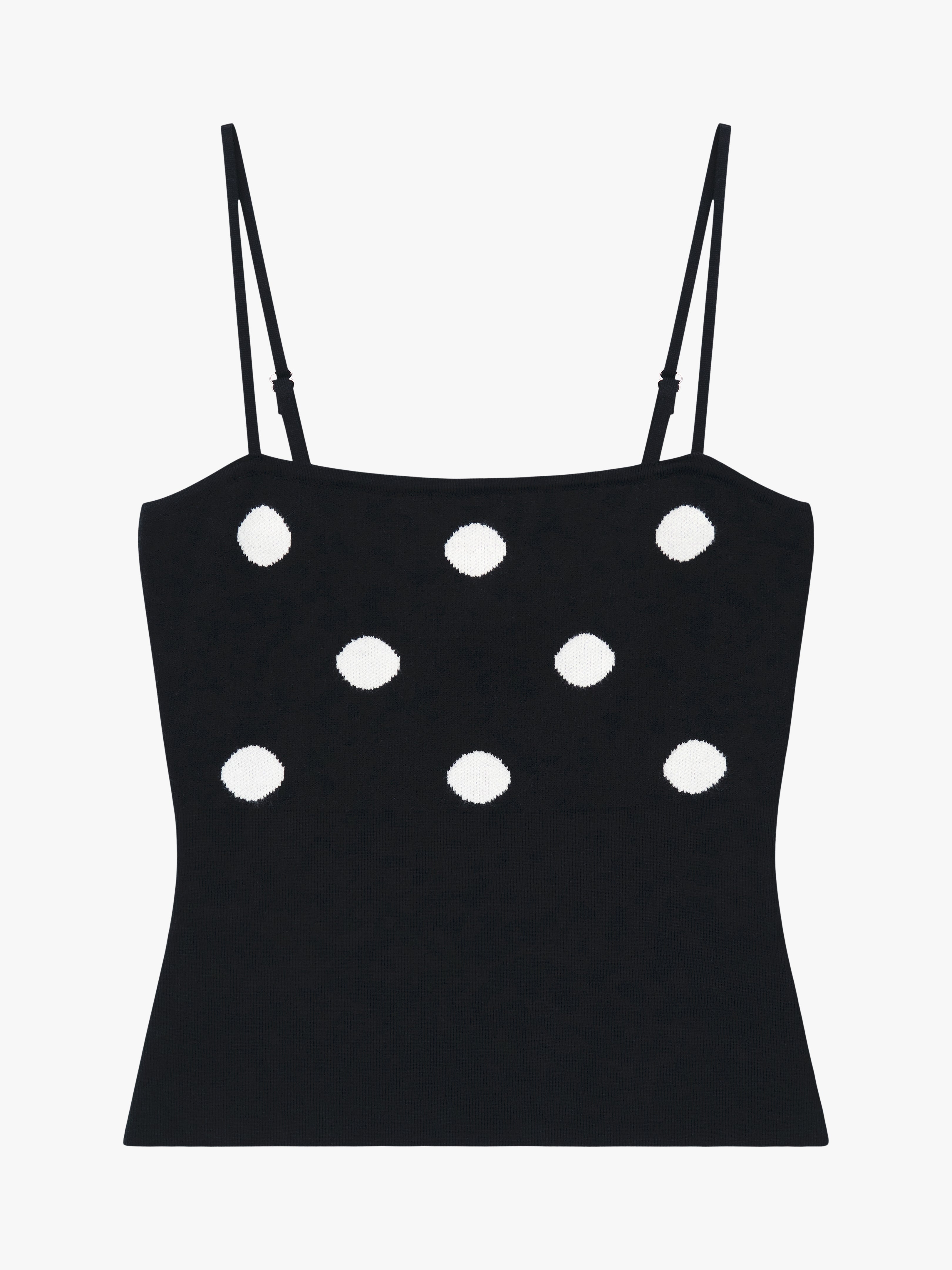Lisa Says Gah - Tank Tops - Emi Tank - Black/White Dot – offe market