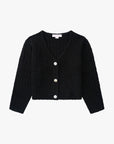 Lisa Says Gah - Issa V-Neck Cardi - Black -