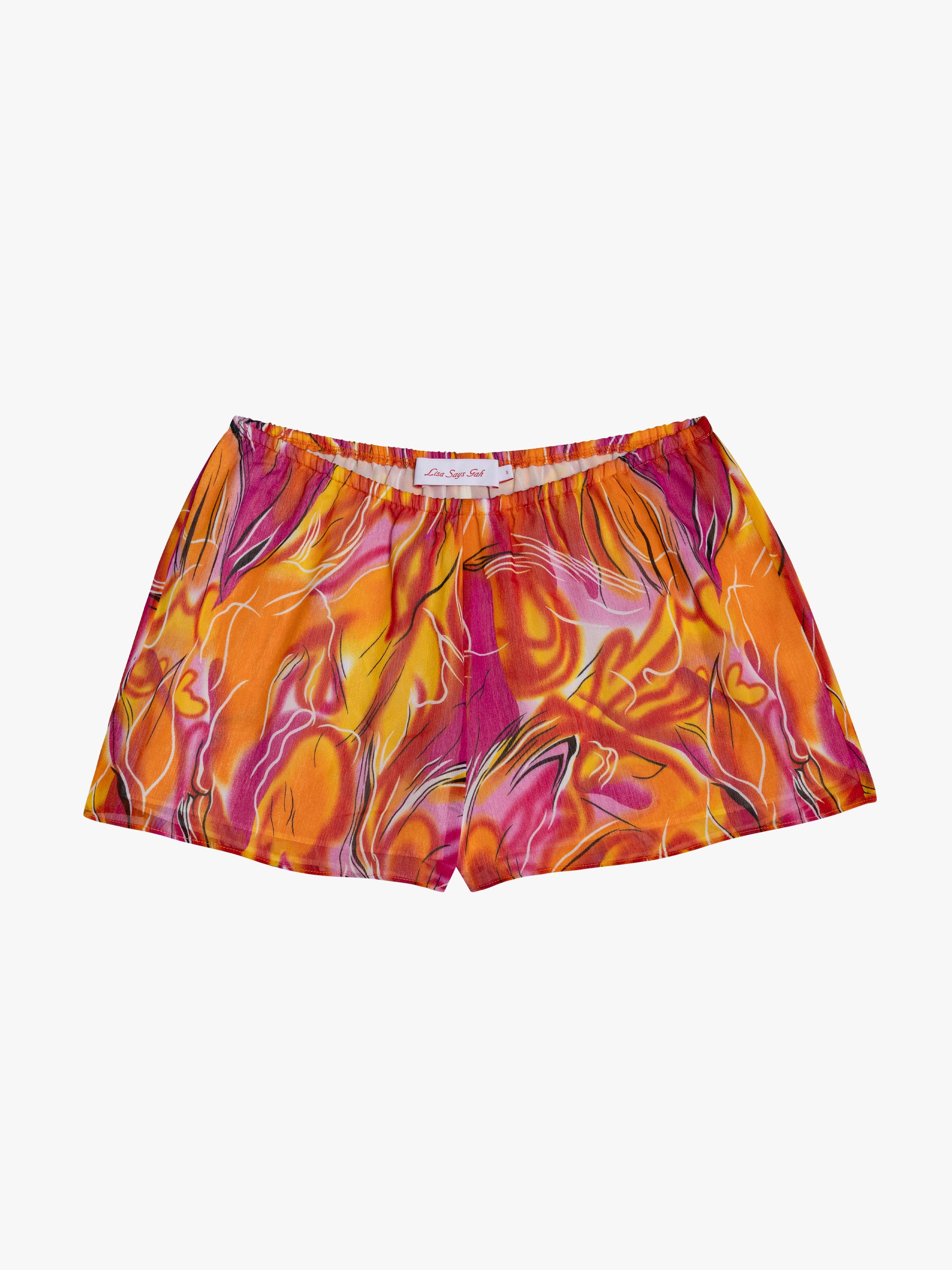 Lisa Says Gah - Mel Short - Lava Pink -