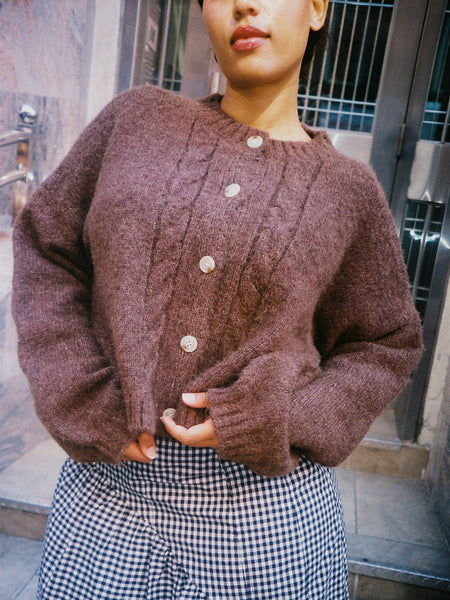 Lisa Says Gah - Cardigans - Priya Cardi - Mocha – offe market