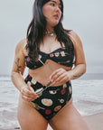 Lisa Says Gah - Brooke Top - Caviar Dreams Black -
