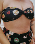 Lisa Says Gah - Brooke Bottom - Caviar Dreams Black -