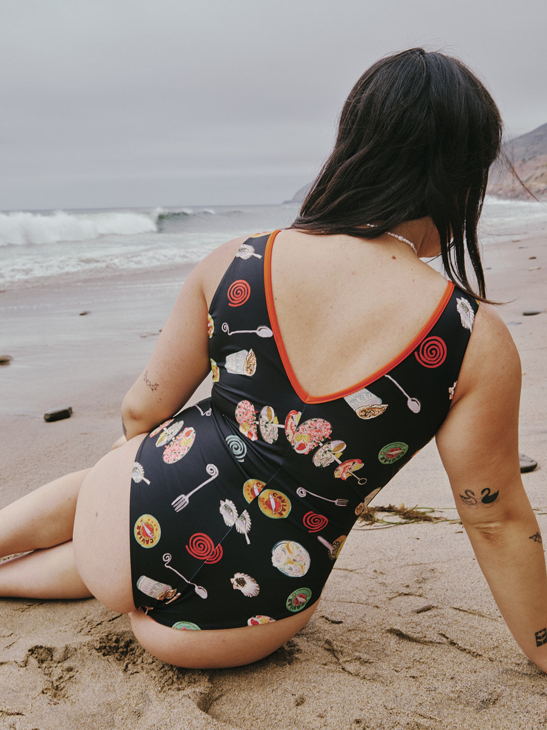 Lisa Says Gah - Gena One Piece - Caviar Dreams Black -