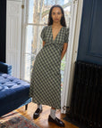Lisa Says Gah - Emma Dress - Moss Plaid -