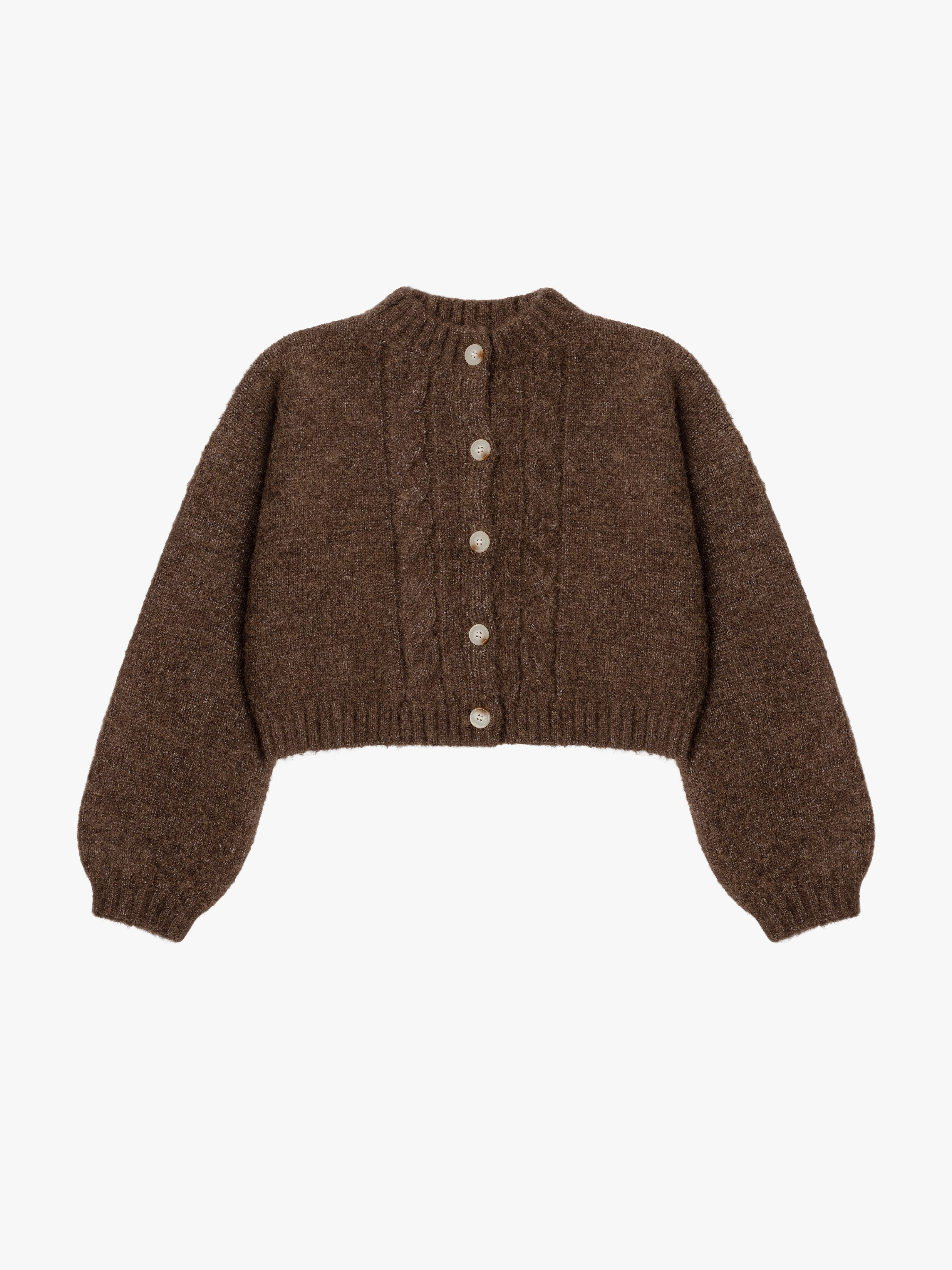 Lisa Says Gah - Cardigans - Priya Cardi - Mocha – offe market