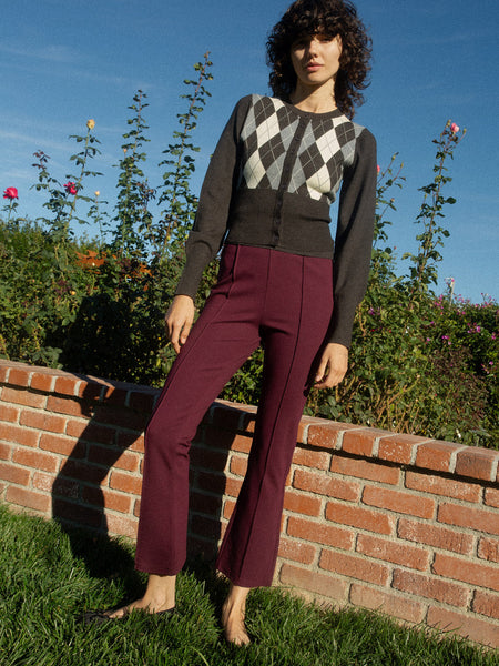 Lisa Says Gah - Pants - Natalia Pant - Wine – offe market
