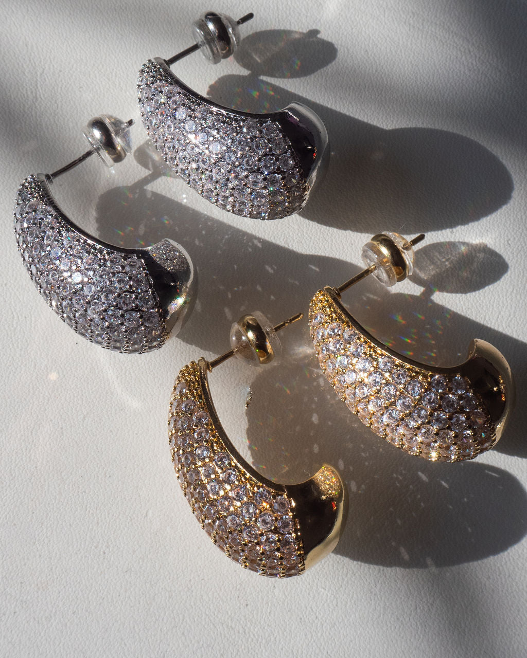 Luv Aj - The Pave Gia Earrings -