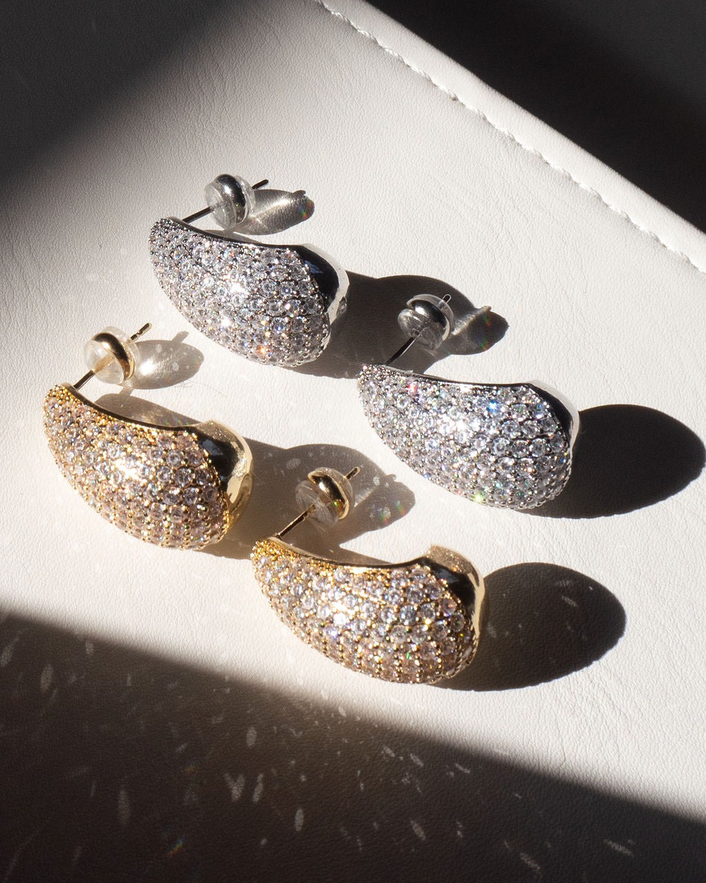 Luv Aj - The Pave Gia Earrings -