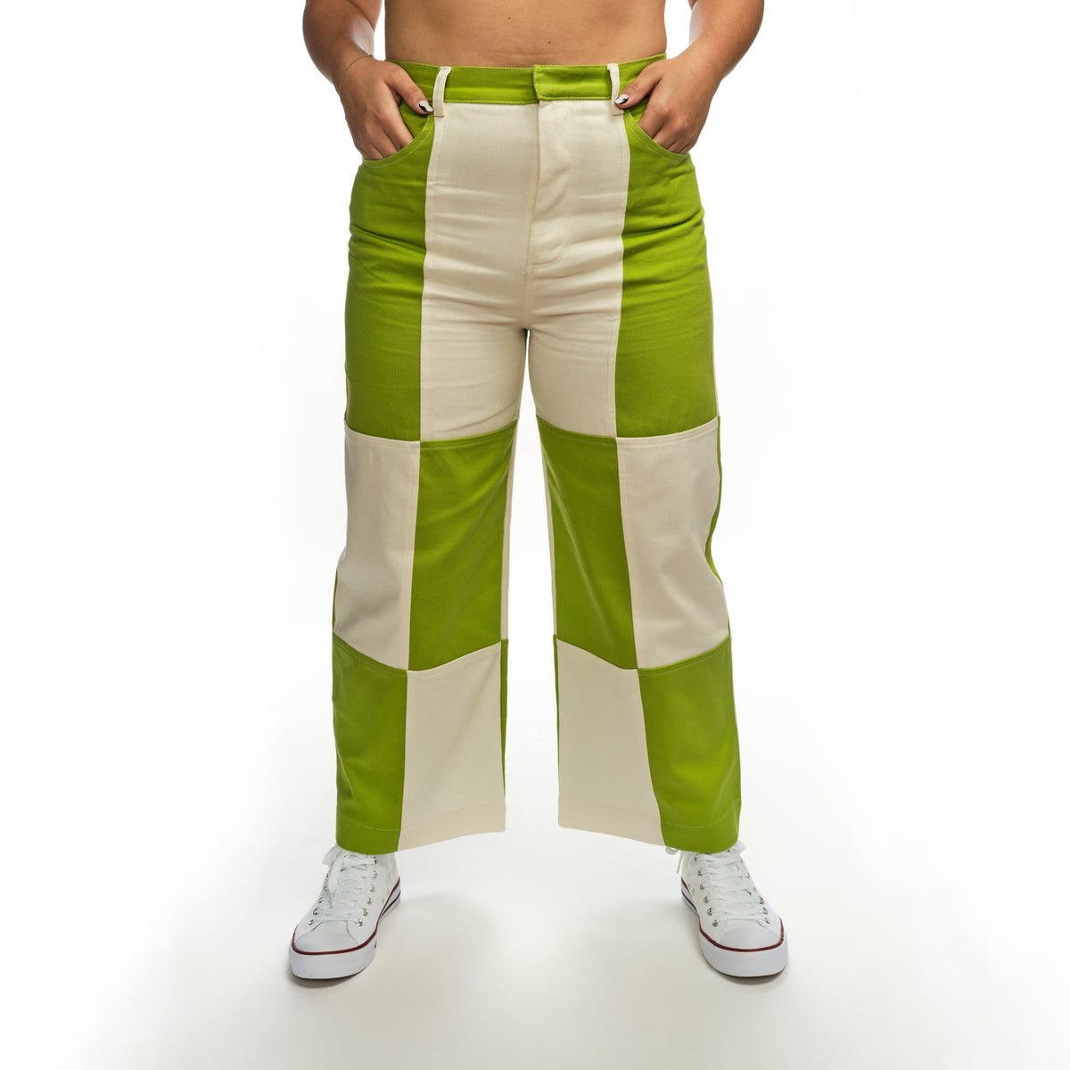 Boyko - Mccoy Pants - Lime/Ivory -