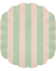 Meri Meri - Stripy Reusable Bamboo Large Plates -