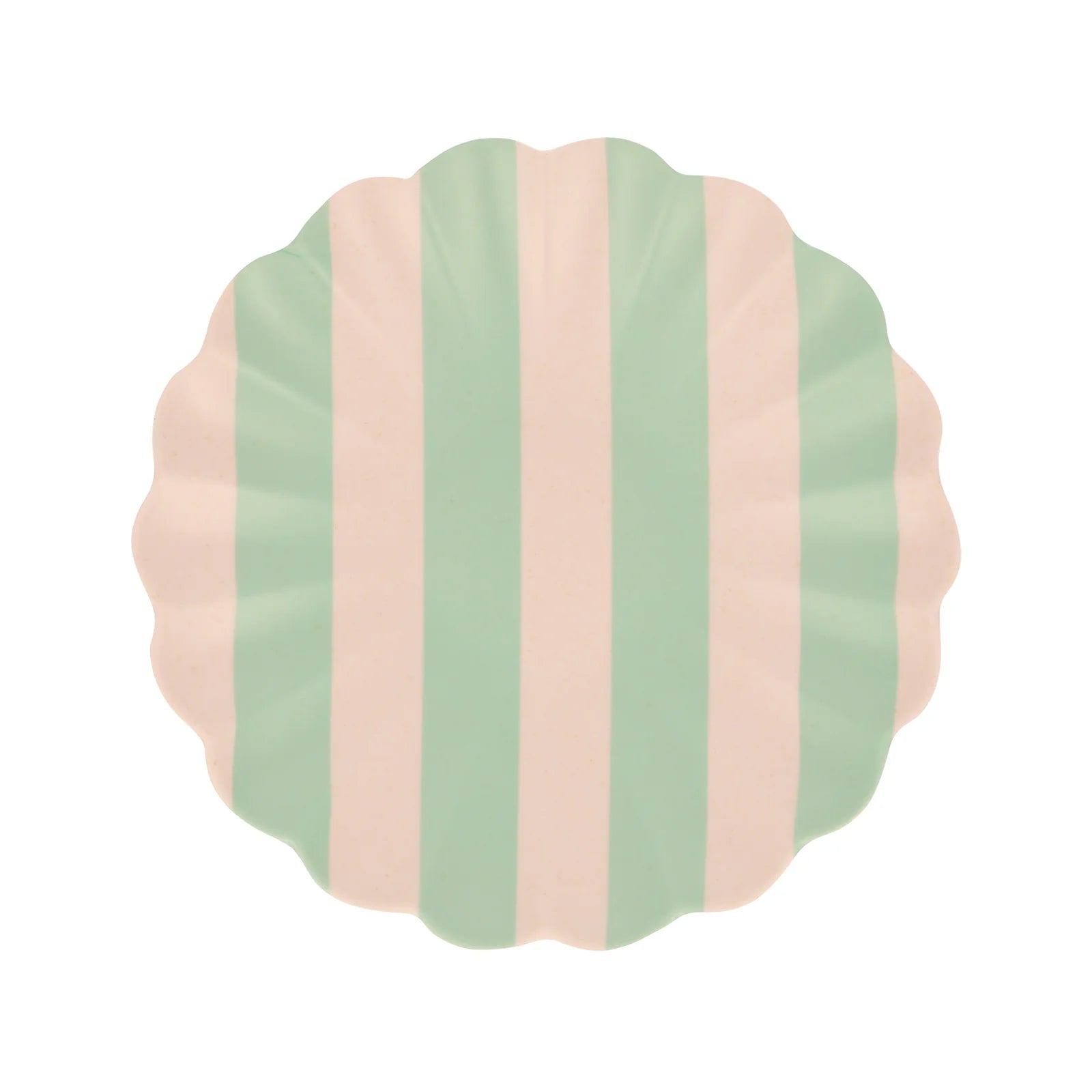 Meri Meri - Stripy Reusable Bamboo Small Plates -