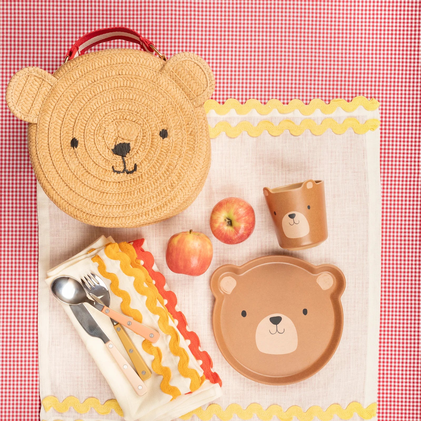Meri Meri - Melamine Bear Plate -