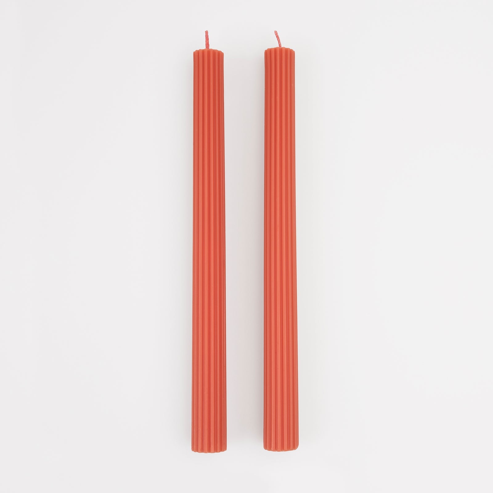 Meri Meri - Tomato Red Table Candles - Pack of 2 -