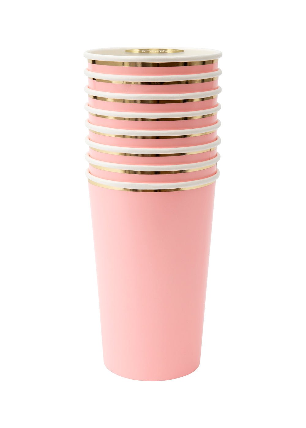 Meri Meri - Neon Coral Highball Cups -