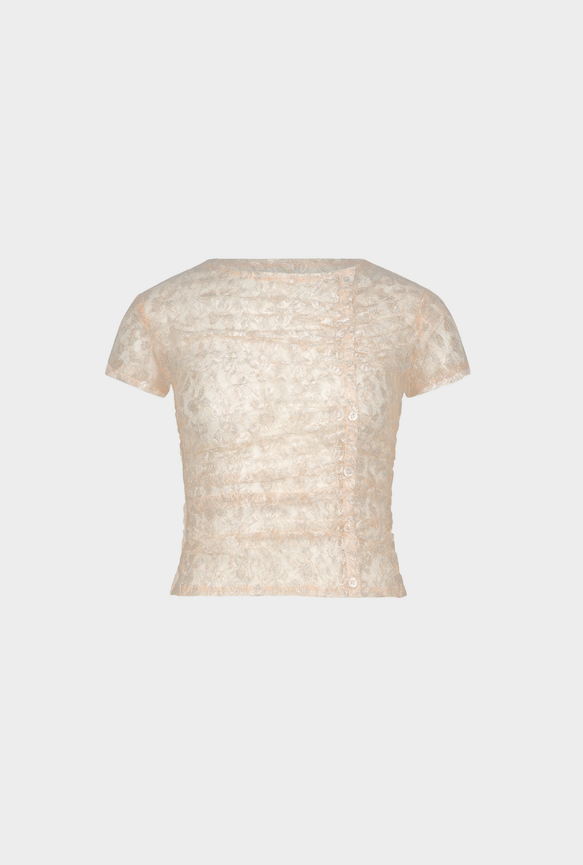 Saemdi - Lune Sheer Lace Top -