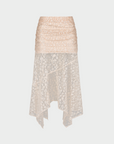 SAEMDI - LUNE SHEER LACE SKIRT -