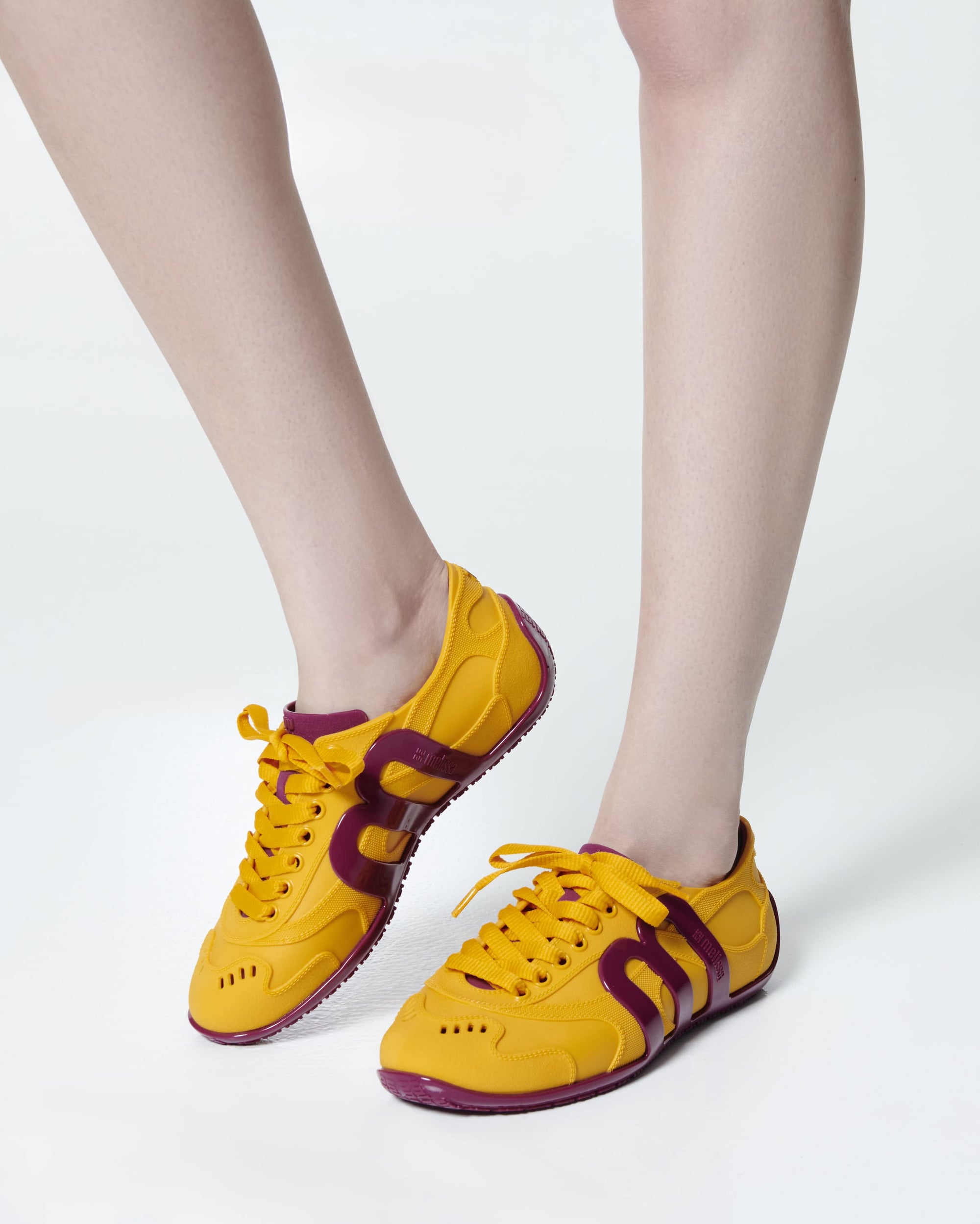 Melissa - Motion Sneaker - Pink/Yellow -