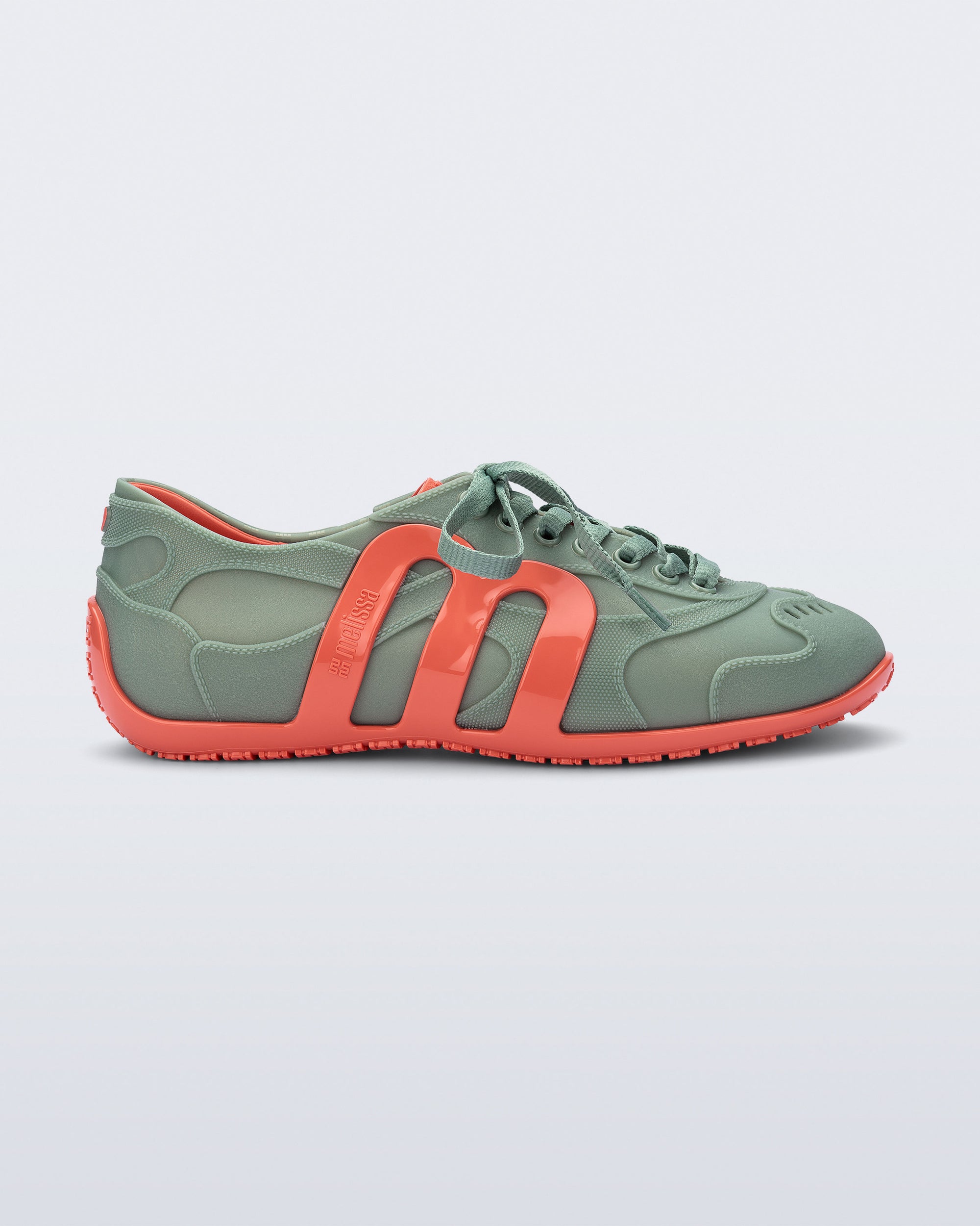 Melissa - Motion Sneaker - Orange/Green -