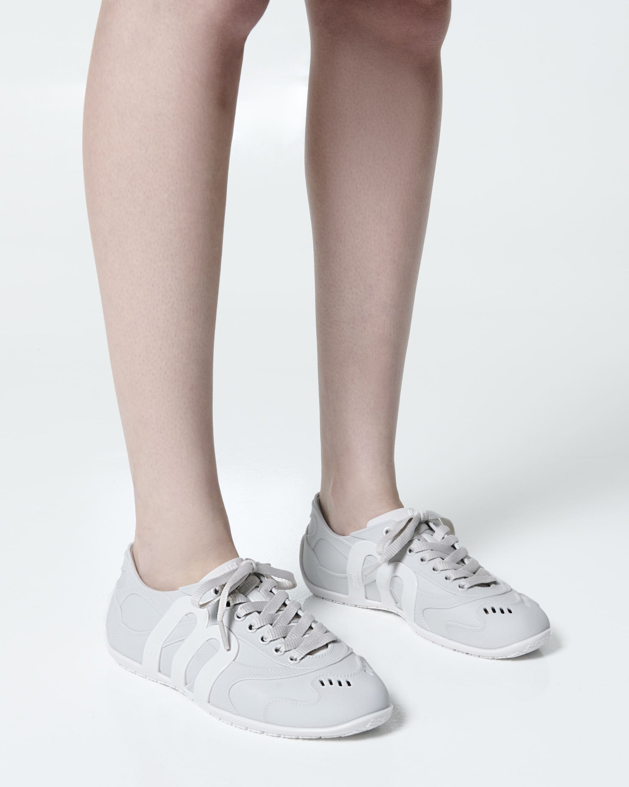 Melissa - Motion Sneaker - White/Grey -