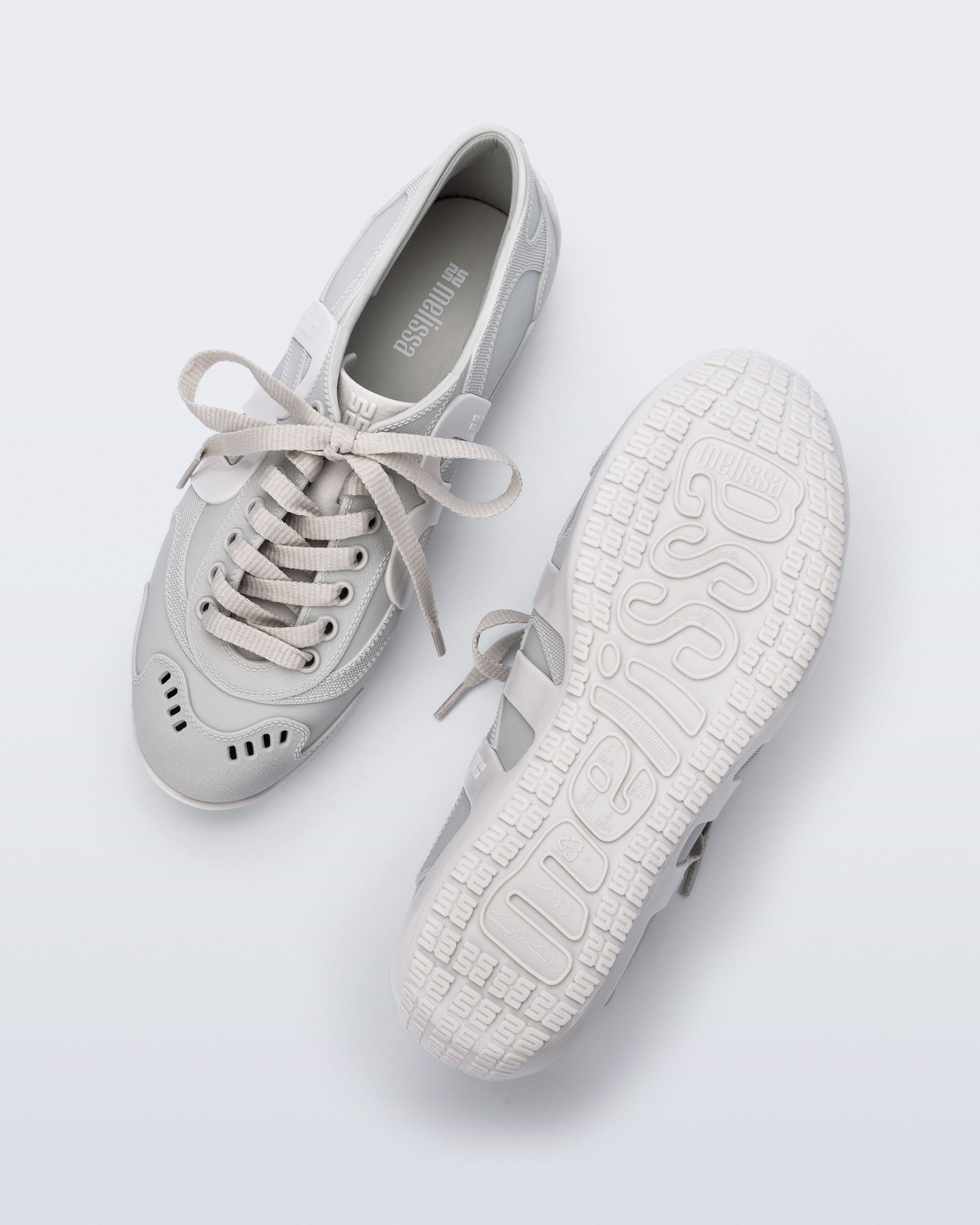 Melissa - Motion Sneaker - White/Grey -