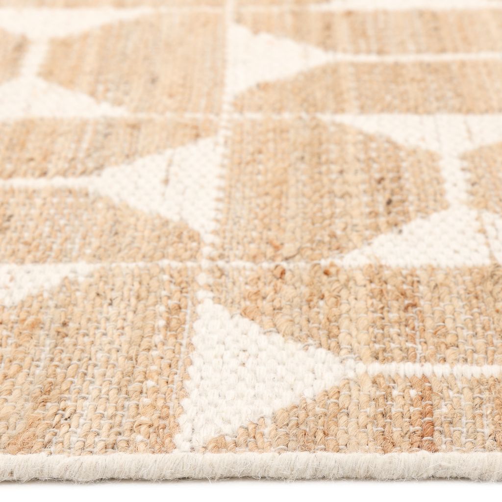 Solo Rugs - Elle Hand Woven Contemporary Transitional Jute Runner -