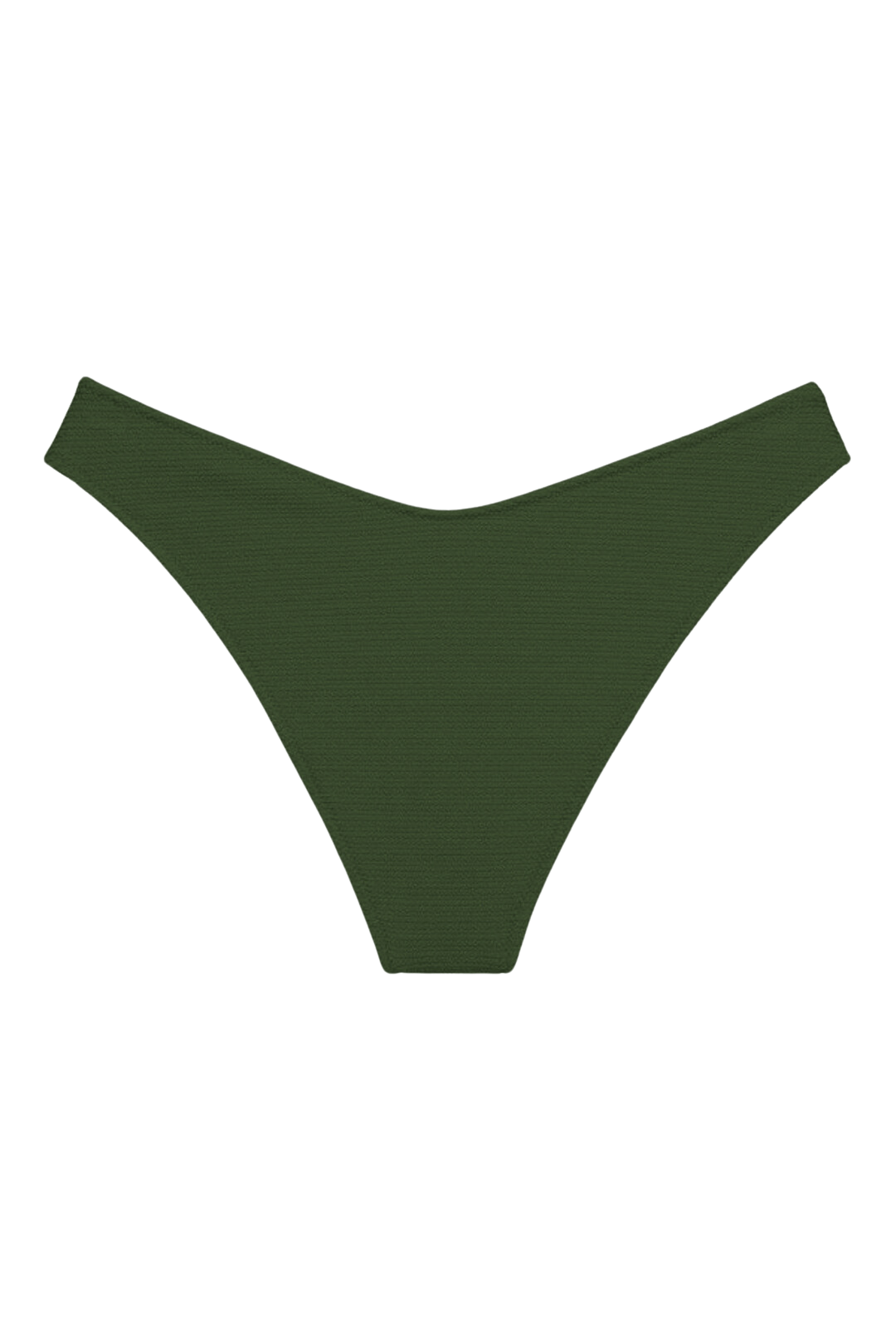 Montce - Olive Micro Scrunch Lulu Bikini Bottom -