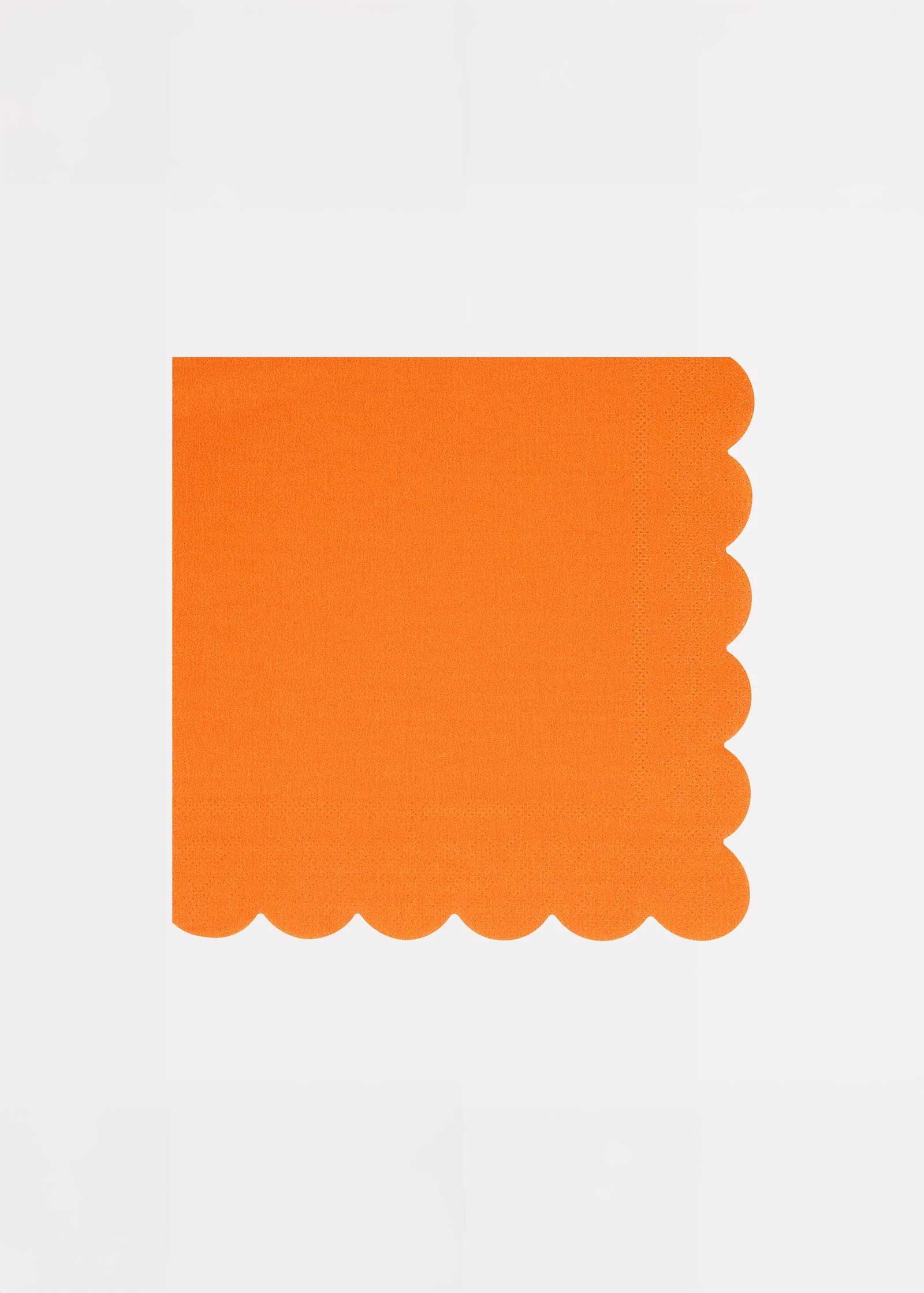 Meri Meri - Pumpkin Orange Large Napkins -