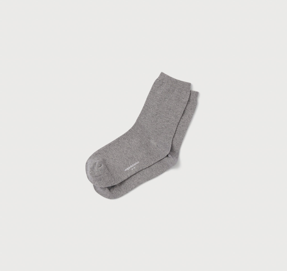Organic Basics - Core Socks 2-Pack - Grey Melange -