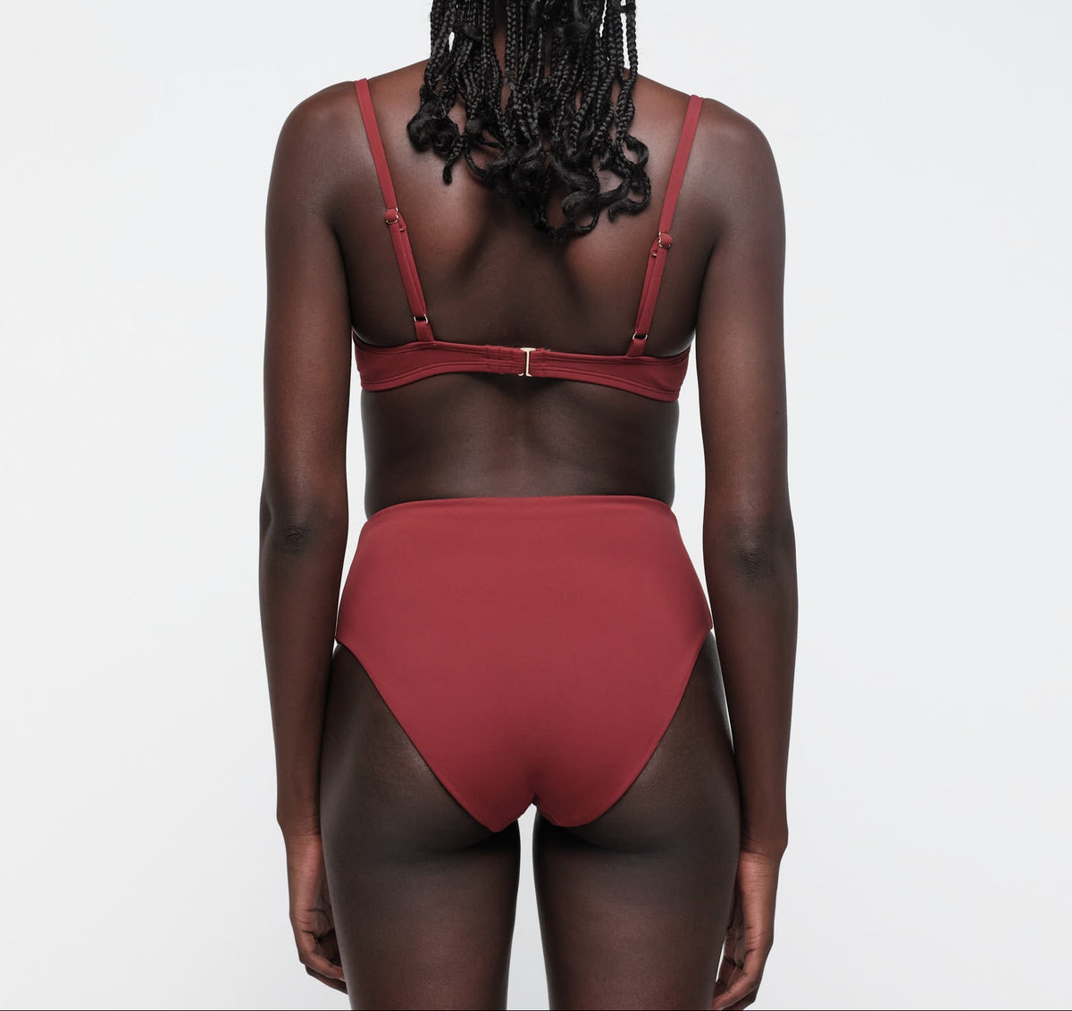 Organic Basics - Swim Underwire Bikini Top - Hibiscus Kiss -