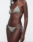 Organic Basics - Swim Tie Bikini Bottom - Seaweed -