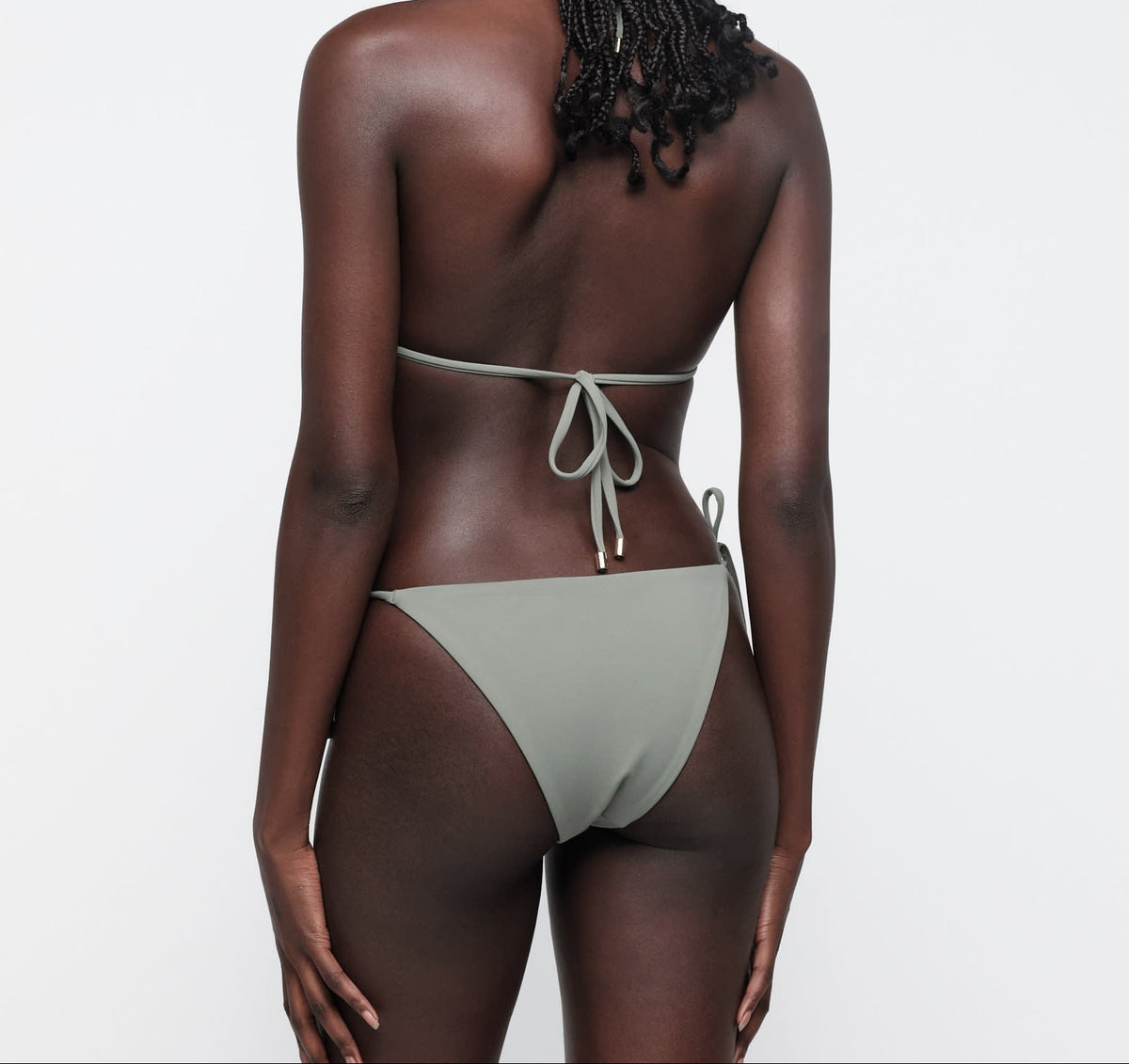 Organic Basics - Swim Triangle Bikini Top - Seaweed -