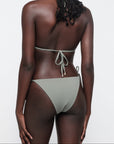 Organic Basics - Swim Triangle Bikini Top - Seaweed -