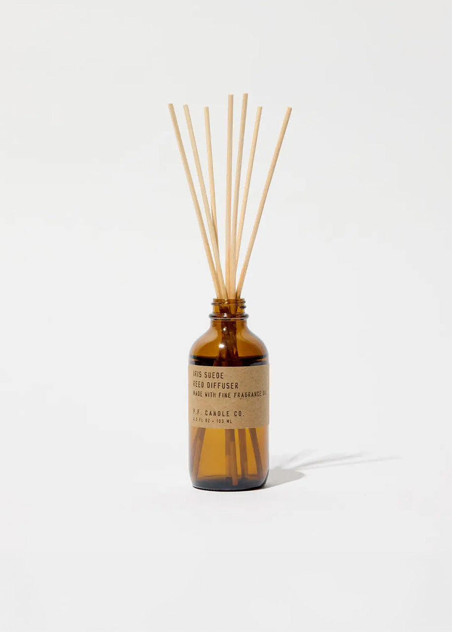 P.F. Candle Co. - Iris Suede Reed Diffuser -