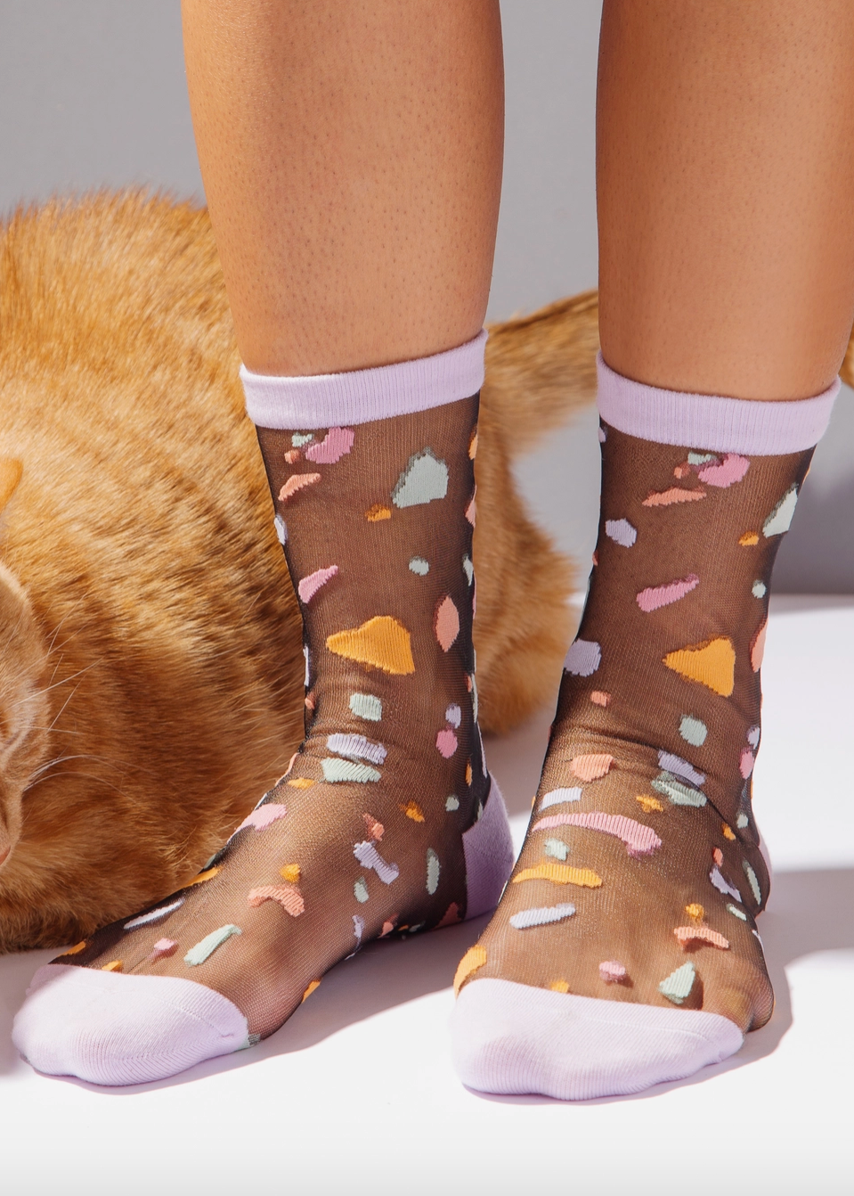 Poketo - Sheer Socks - Fragments -