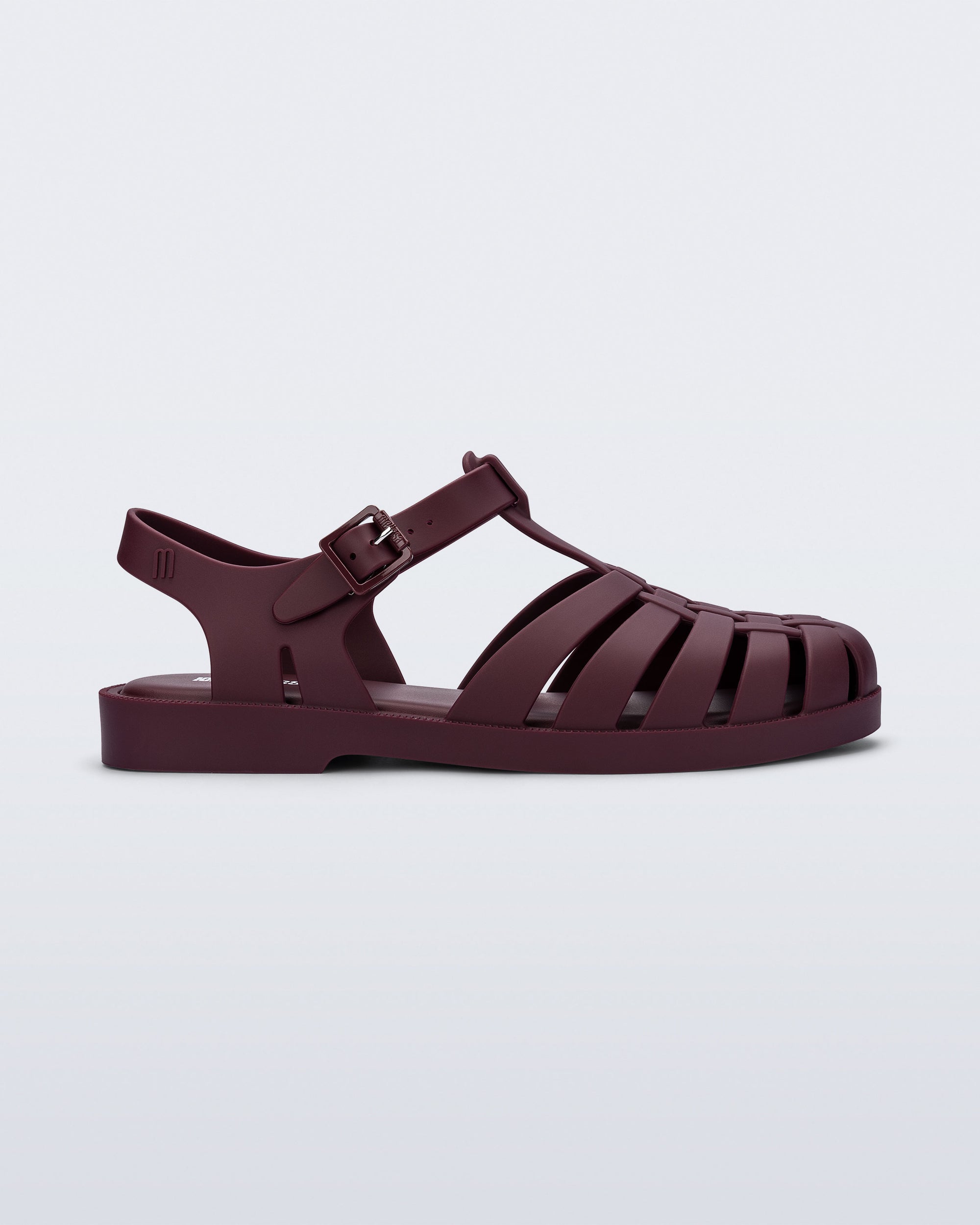 Melissa - Possession Jelly Fisherman Sandal - Burgundy -