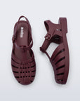 Melissa - Possession Jelly Fisherman Sandal - Burgundy -
