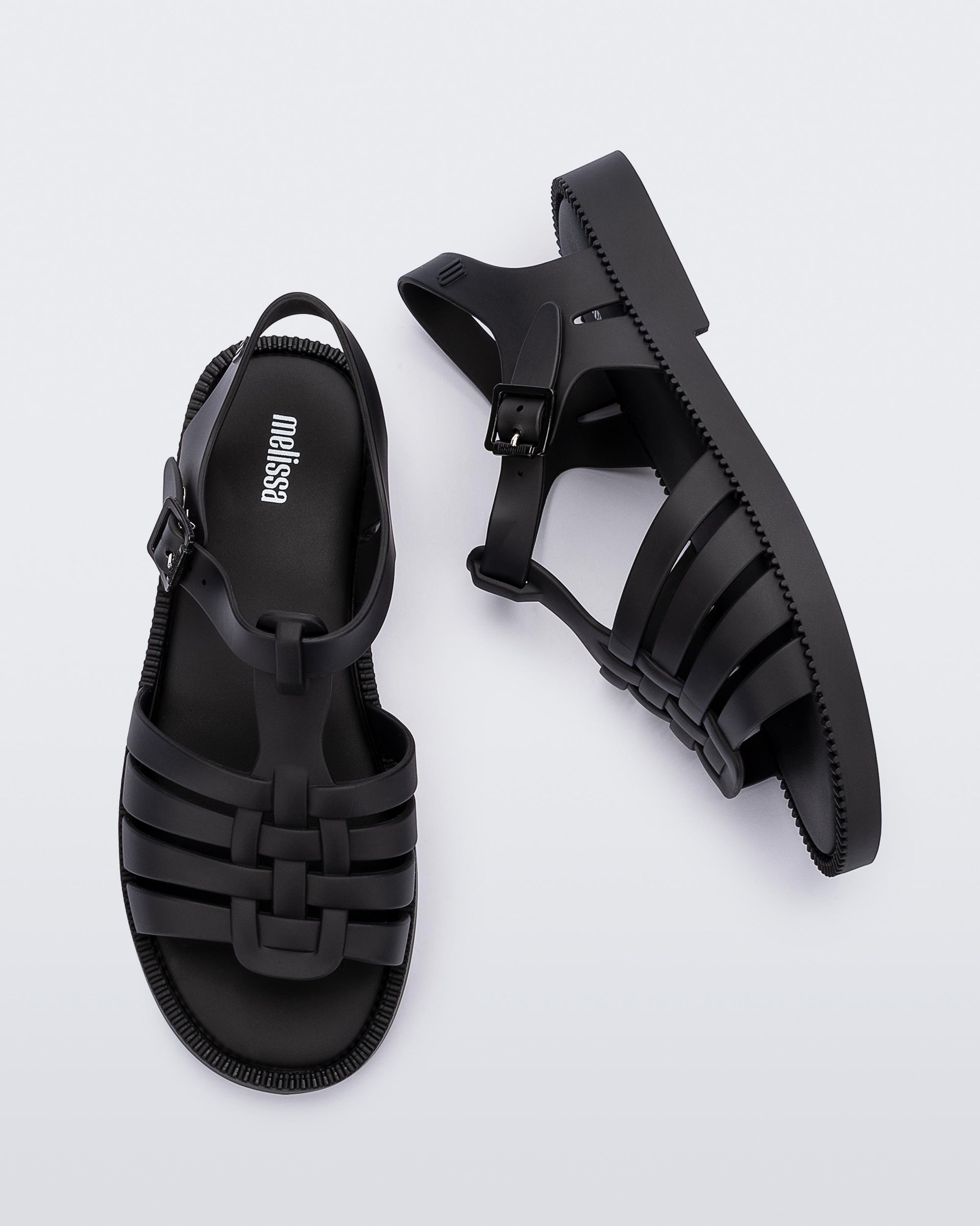 Melissa - Possession Fresh Jelly Fisherman Sandal - Matte Black -