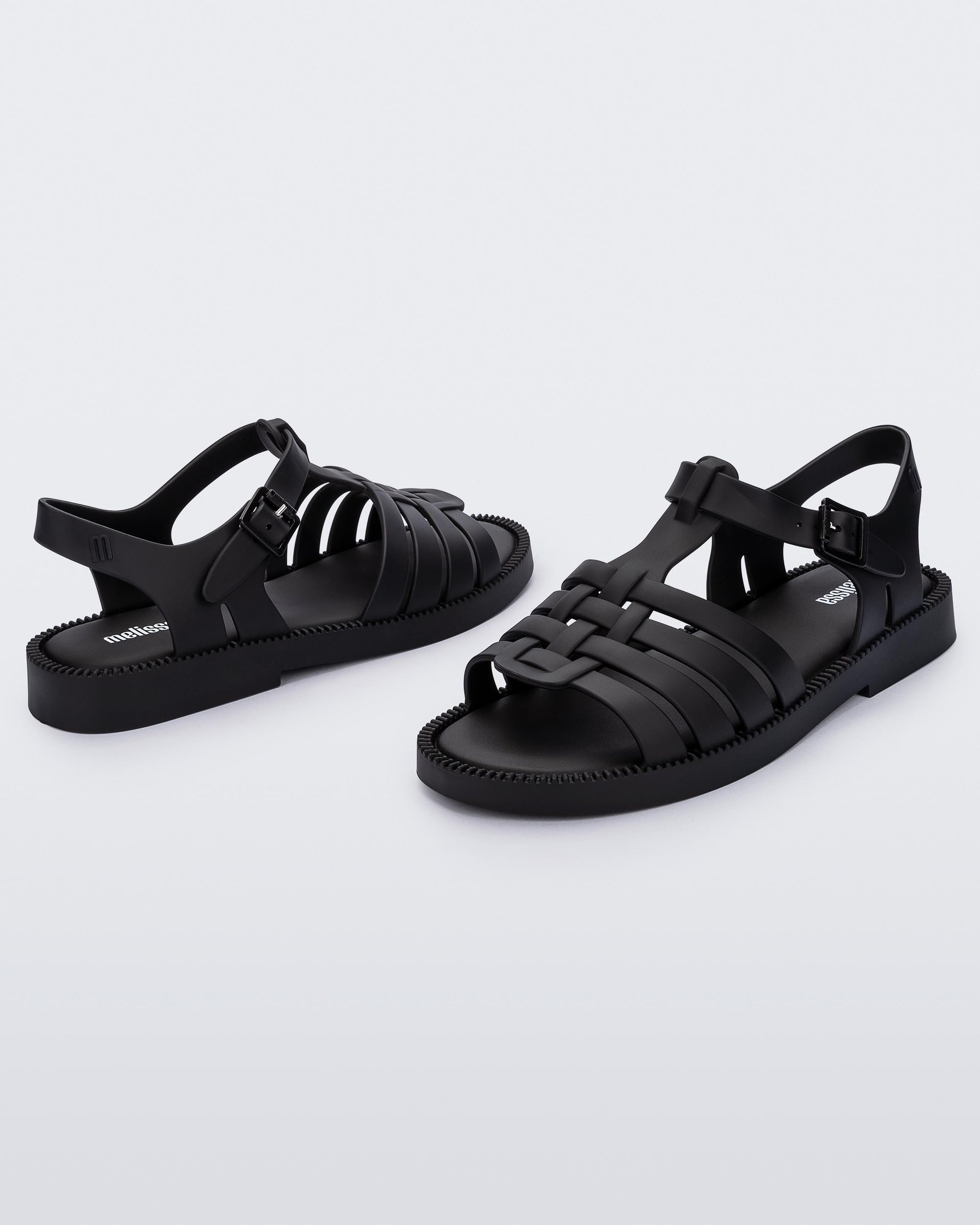 Melissa - Possession Fresh Jelly Fisherman Sandal - Matte Black -