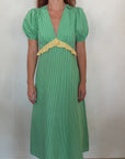 Emma Dress - Seafoam Lemon