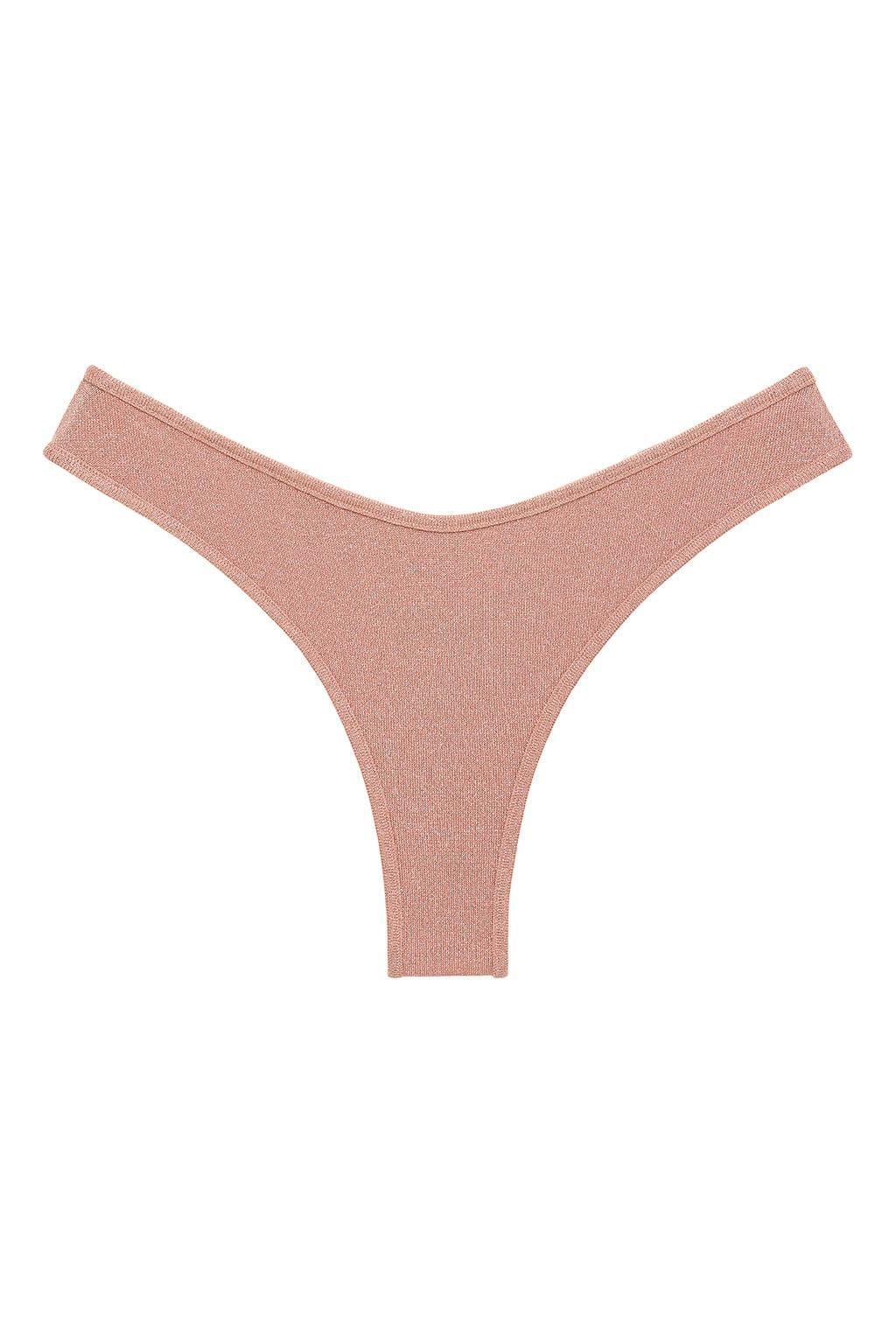 Montce - Prima Pink Sparkle Lulu Bikini Bottom -