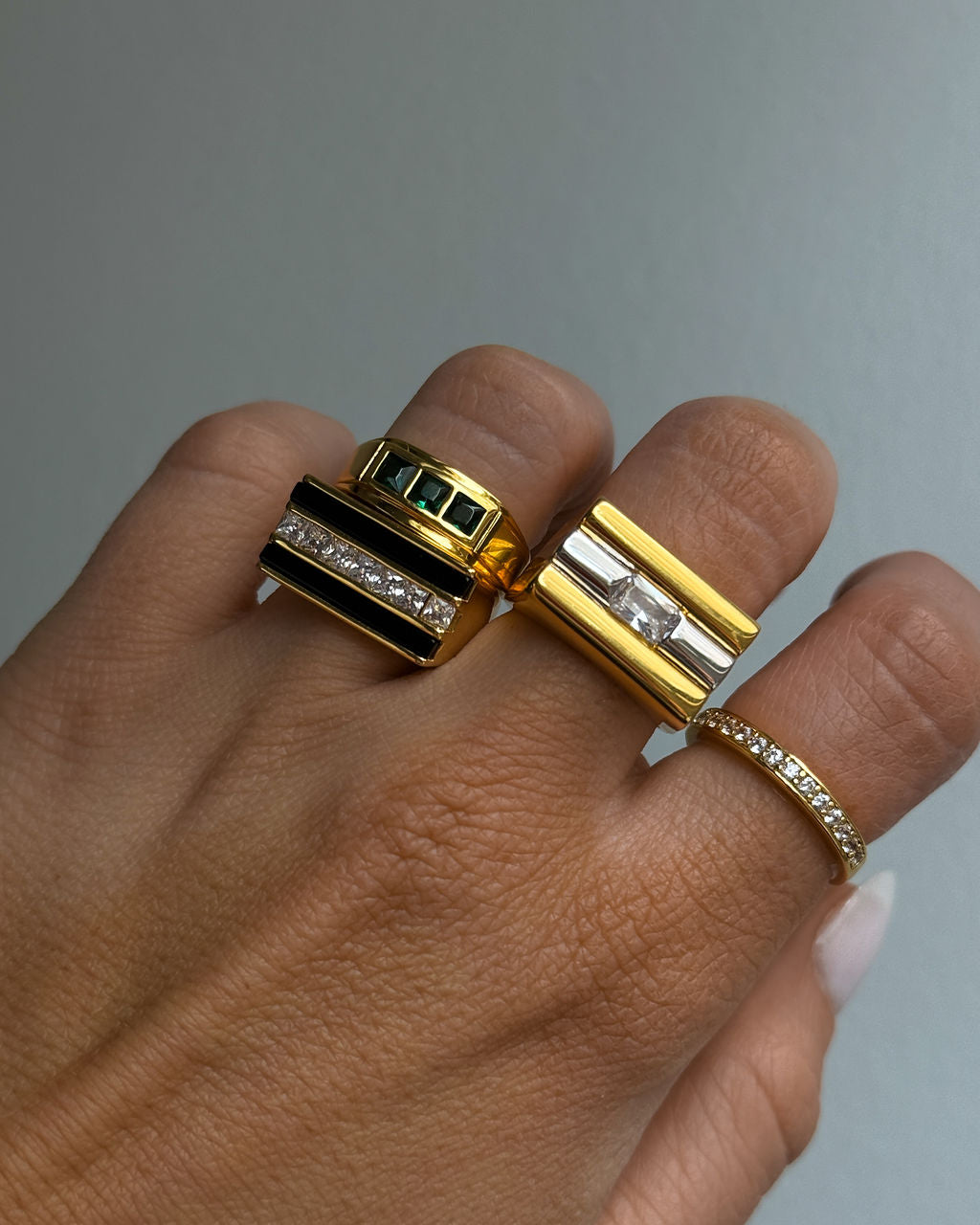 Luv Aj - Panini Ring - Onyx -