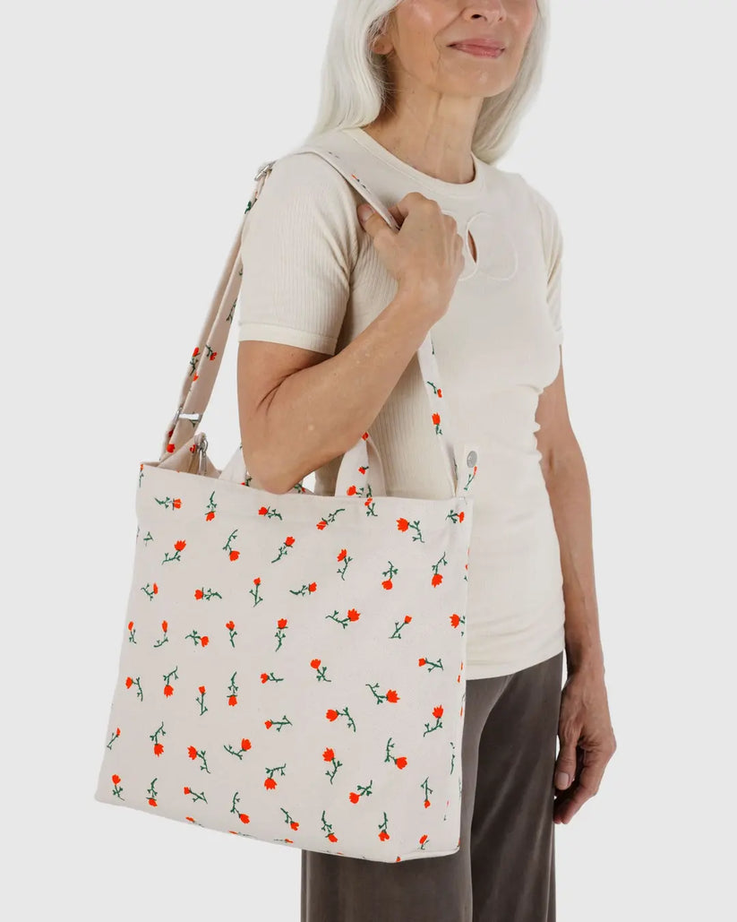 Baggu - Horizontal Zip Duck Bag - Painted Wildflower -