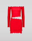 Zevia Off Shoulder Mini Dress