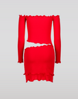 Zevia Off Shoulder Mini Dress